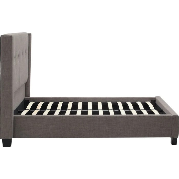 Madelon Wingback Upholstered Platform Bed