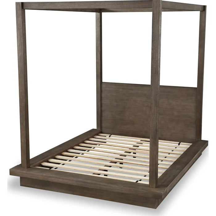 Melborn Wood Canopy Bed