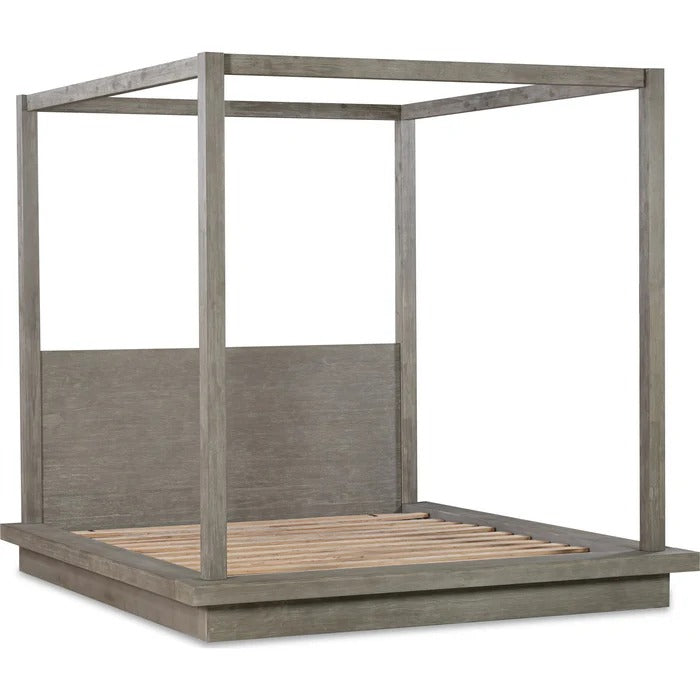 Melborn Wood Canopy Bed
