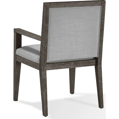 Modano Wood Frame Upholstered Arm Chair