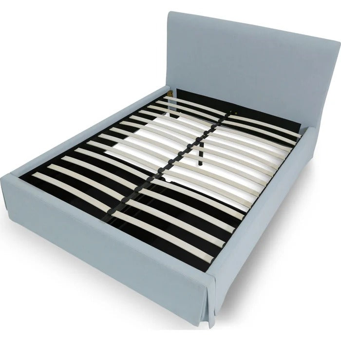 Shelton Skirted Footboard Storage Panel Bed