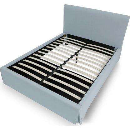 Shelton Skirted Footboard Storage Panel Bed