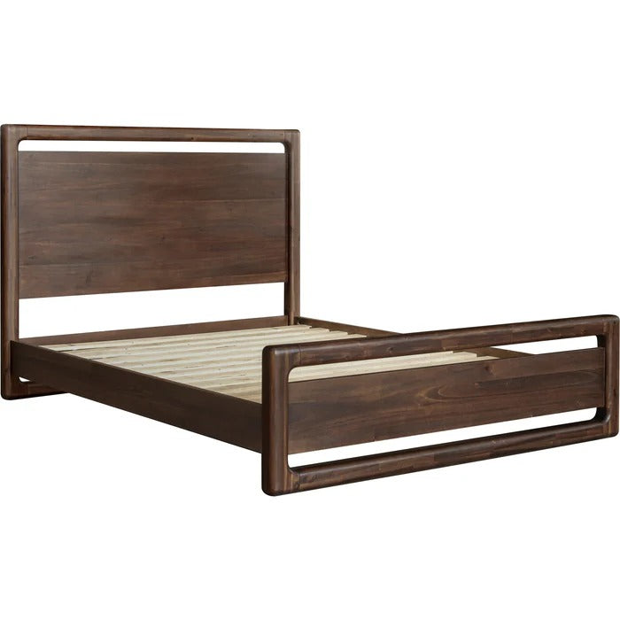 Sola Acacia Wood Platform Bed