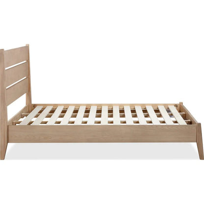 Sumera Slatted Ash Wood Platform Bed