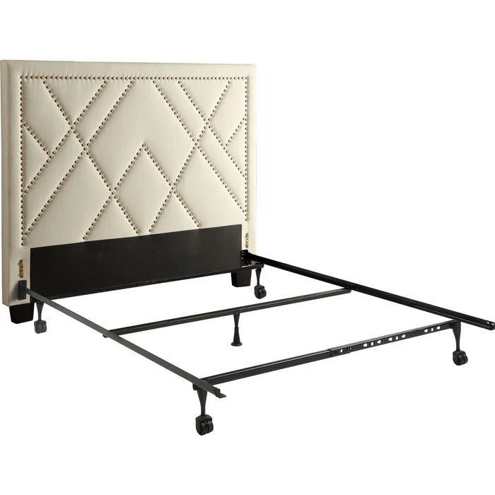 Vian Nailhead Upholstered Headboard