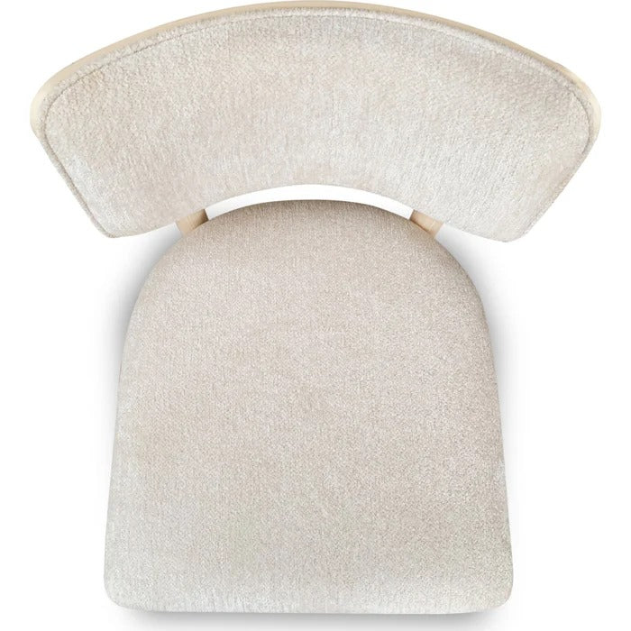 Zinian Wood Back Dining Chair