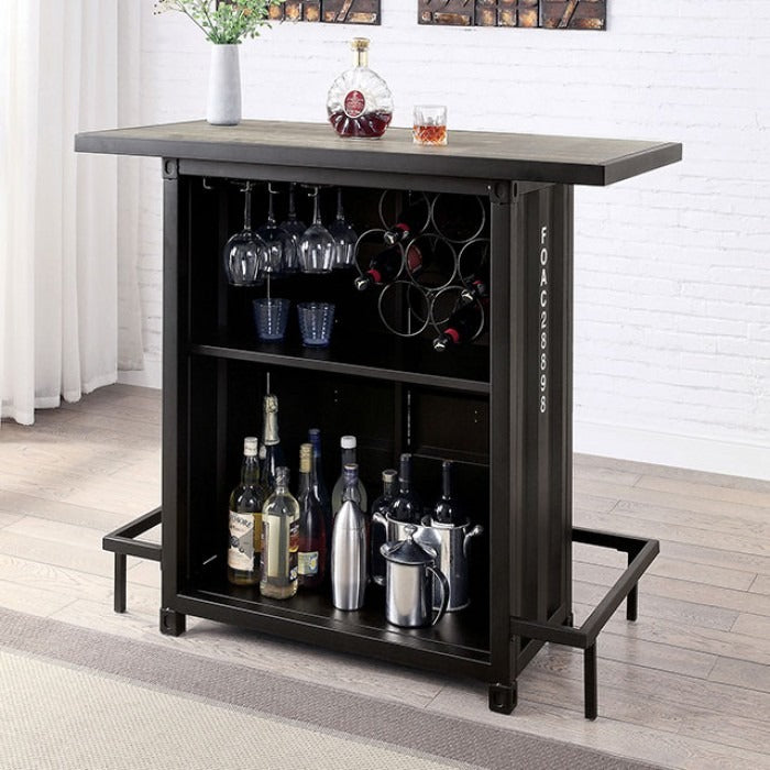 Dilarna Rectangle Bar Table Set