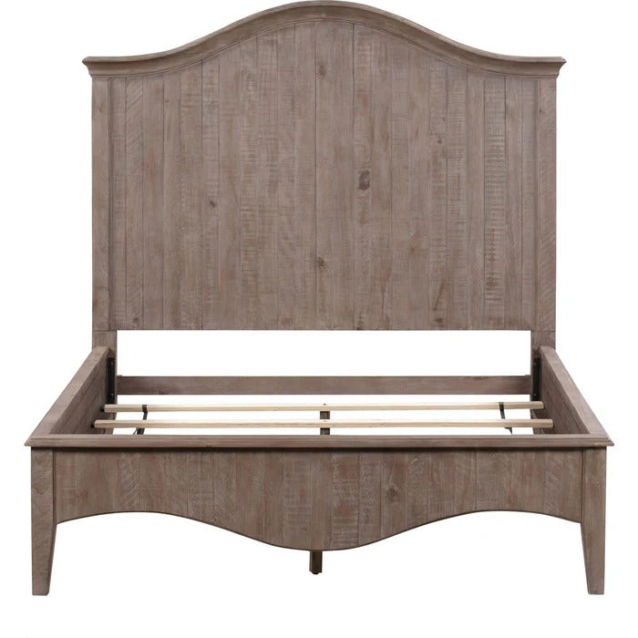 Ellia Solid Wood Crown Bed