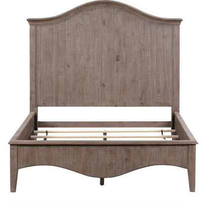 Ellia Solid Wood Crown Bed