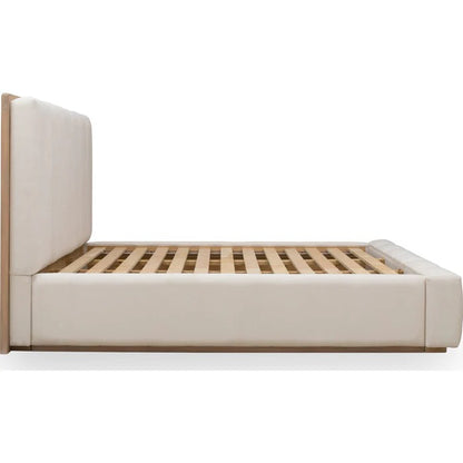 Gardena Wood Frame Upholstered Platform Bed