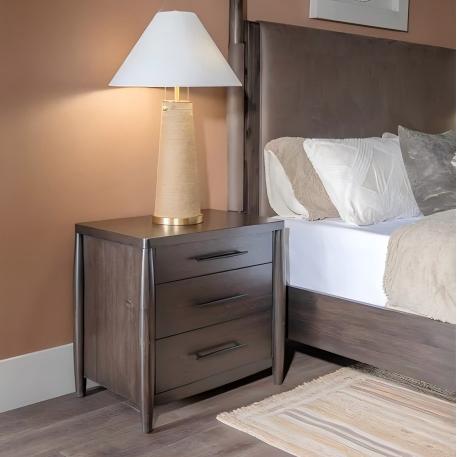 Kokan Three Drawer Nightstand