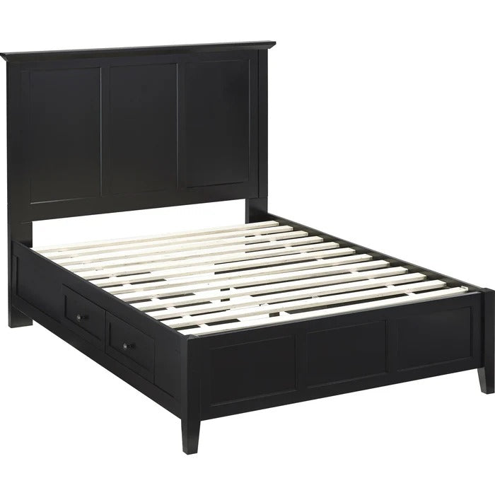 Paragos Four Drawer Wood Storage Bed