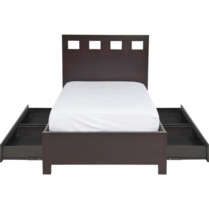 Rivan Wood Storage Bed