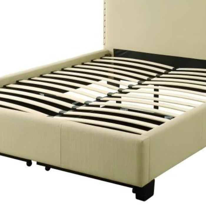 Taven Nailhead Footboard Storage Bed