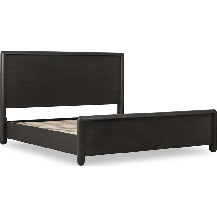 Xolany Acacia Wood Platform Bed