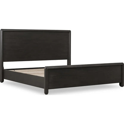 Xolany Acacia Wood Platform Bed