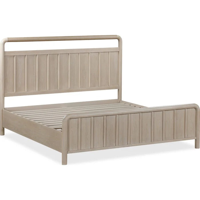 Camlin Oak Wood Platform Bed