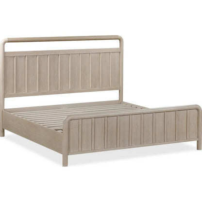Camlin Oak Wood Platform Bed