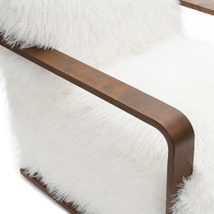 Elaros Accent Chair - White