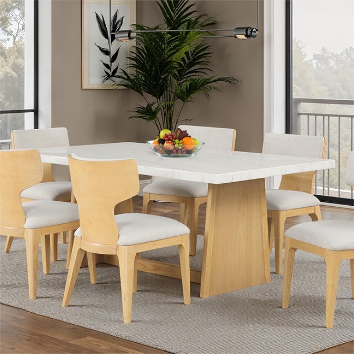 Caerwyn Dining Set - Beige