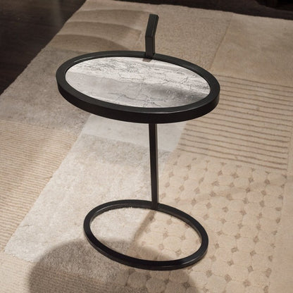 Biran Oval Accent Table