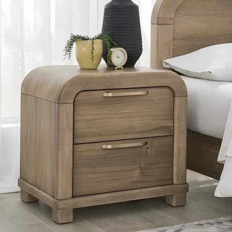 Kiona Two Drawer Nightstand