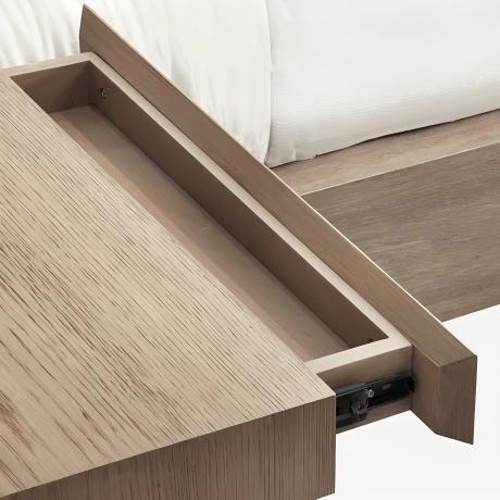 Ondine Coastal Modern Live Edge Wall Bed