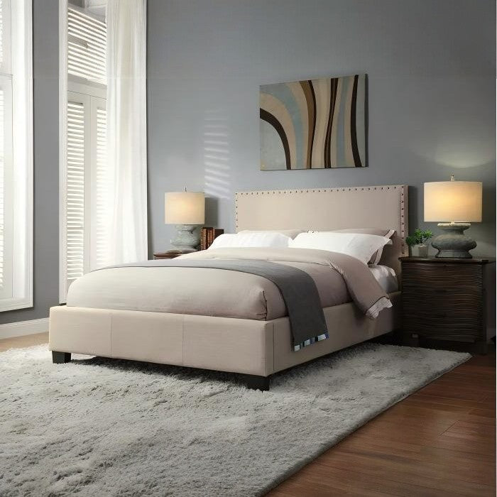 Taven Nailhead Footboard Storage Bed