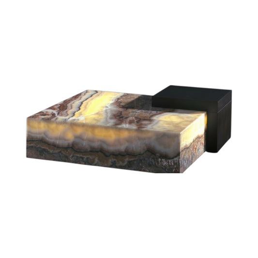 Blox Square Cocktail Table on Casters