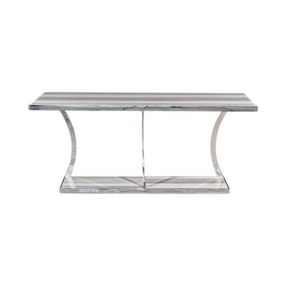 Aurona Steel Console Table