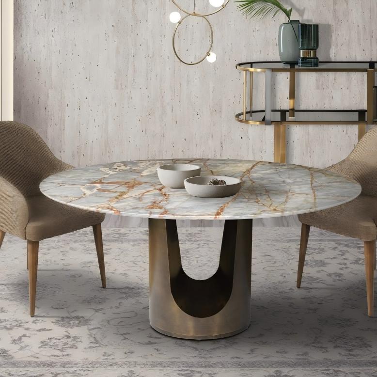 Demilay Round Dining Table