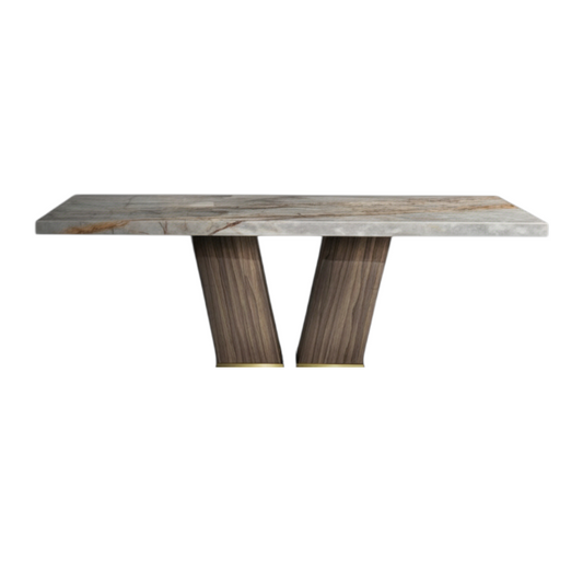 Vertica Wood Dining Table