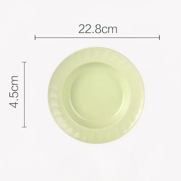 Pastel Cream Dinnerware