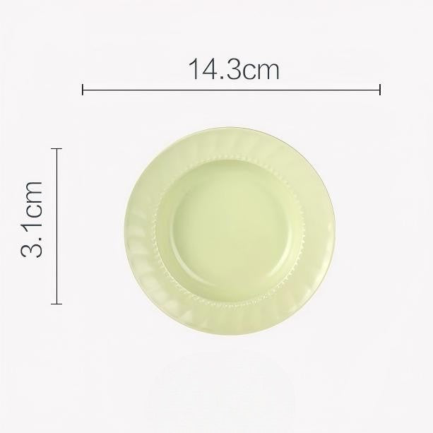 Pastel Cream Dinnerware