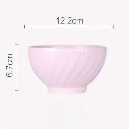 Pastel Cream Dinnerware