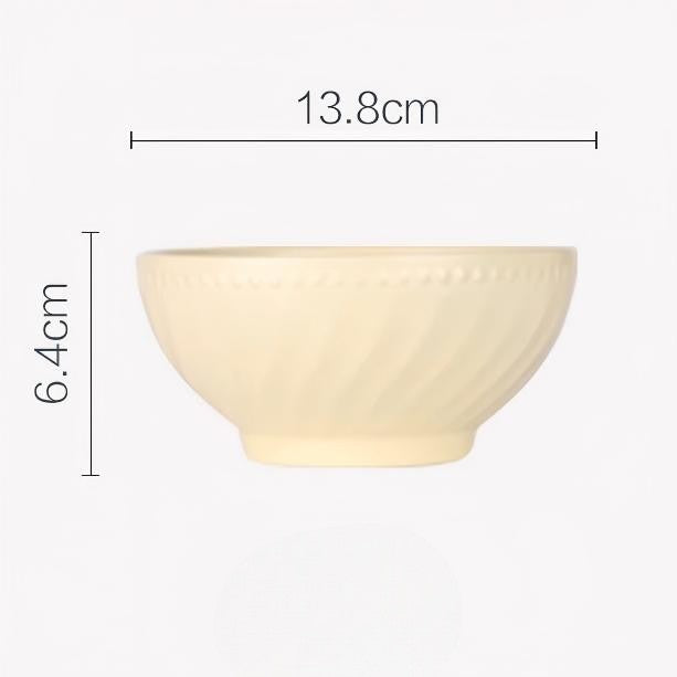 Pastel Cream Dinnerware