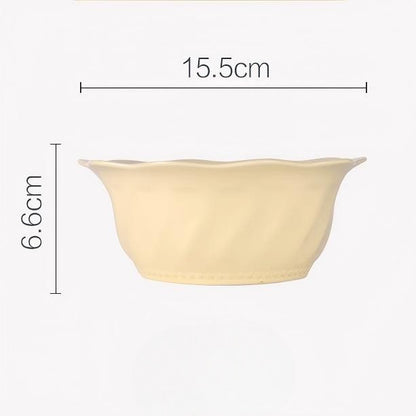 Pastel Cream Dinnerware