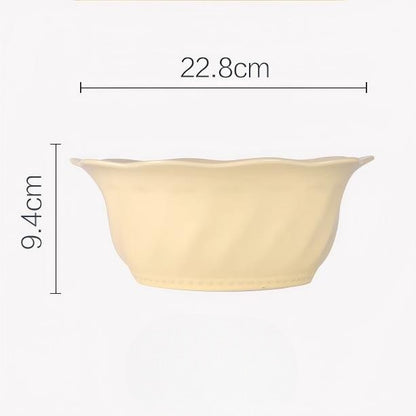 Pastel Cream Dinnerware