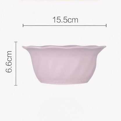 Pastel Cream Dinnerware