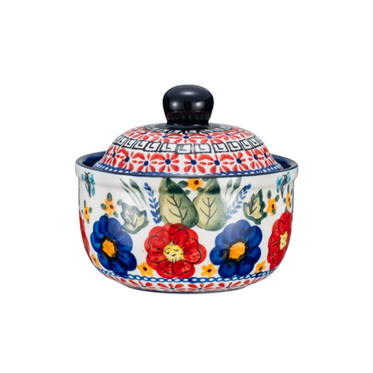 Floral Pattern Stew Cup