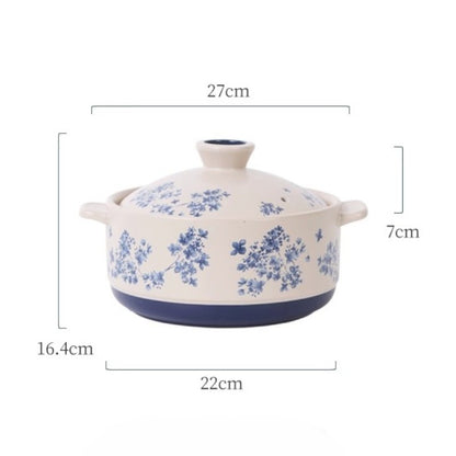 Botanic Glaze Ceramic Pot