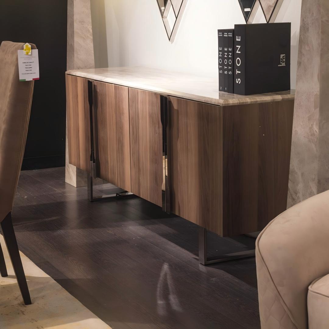 Diamant Wooden 4-Doors Buffet