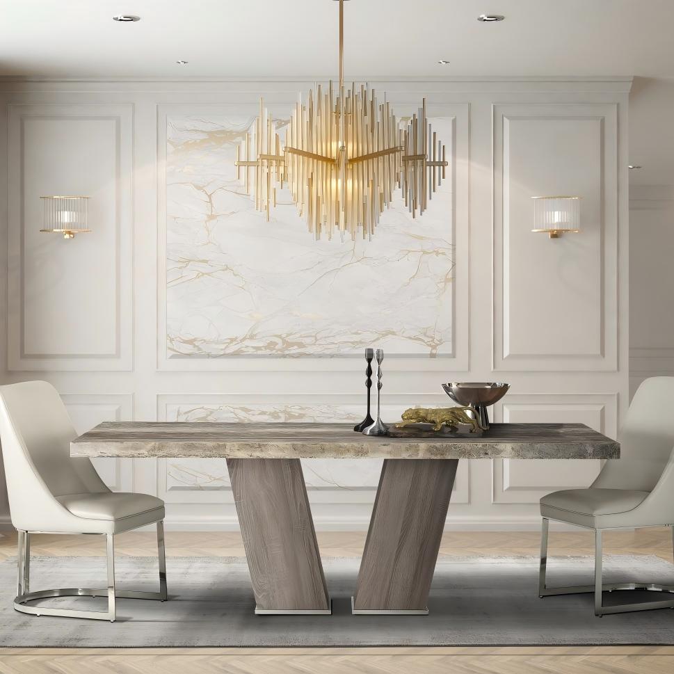 Vertica Wood Dining Table