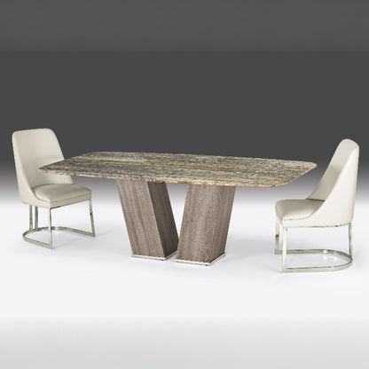 Vertica Wood Dining Table