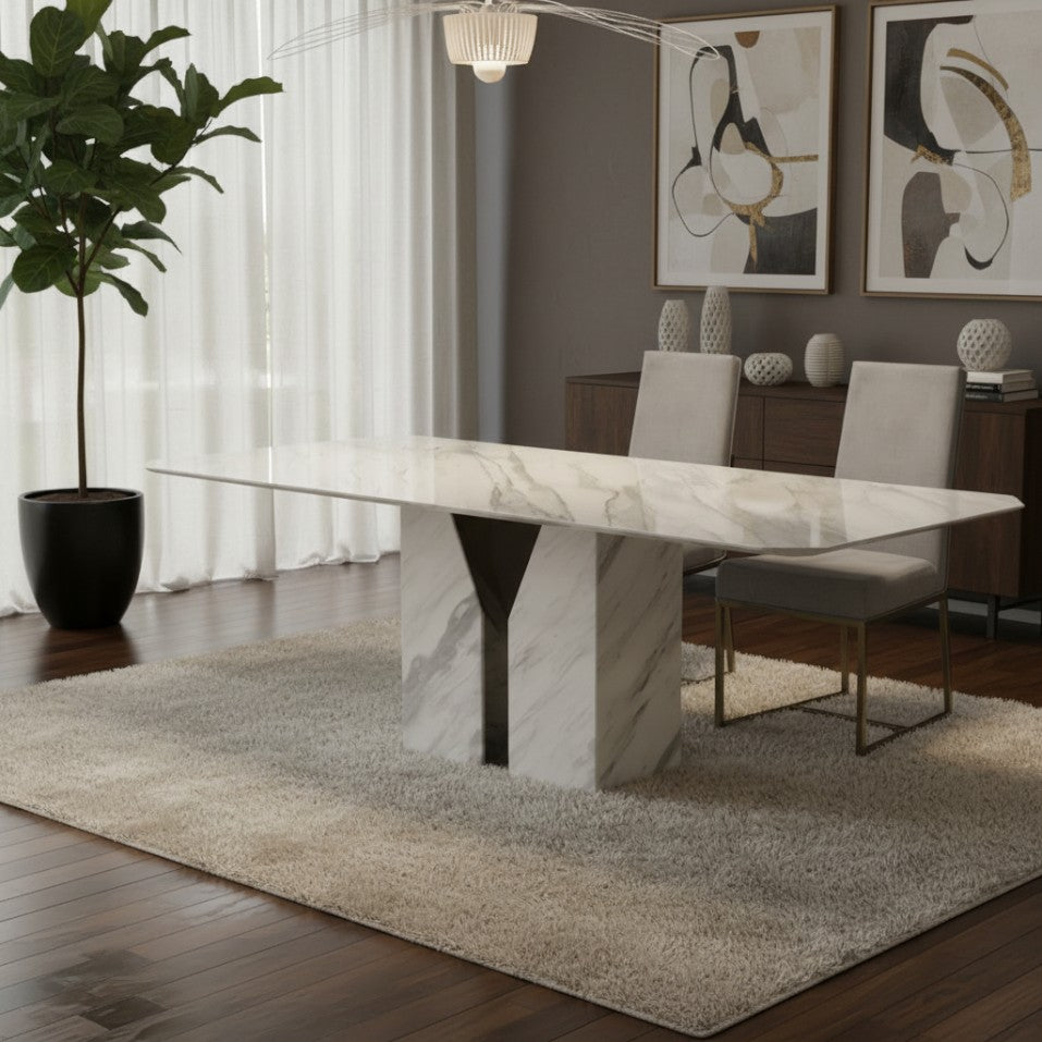 Zenera Diamond Dining Table