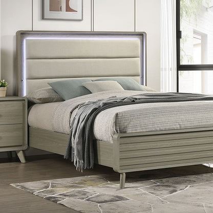 Reynaud Bed-Upholstered Channel Headboard