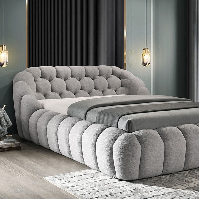 Nerquay Bed Frame - Gray