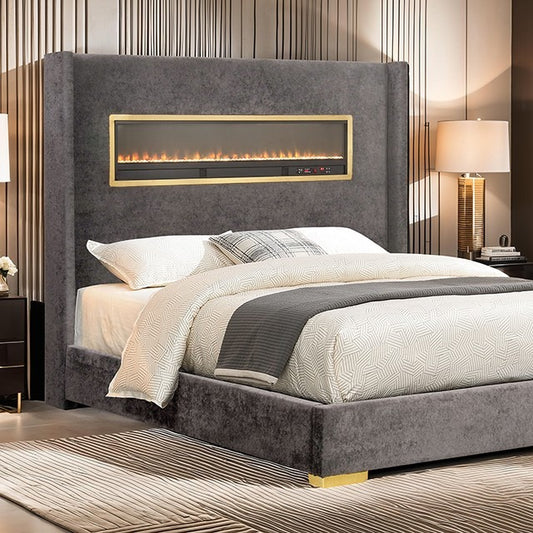 Danvor Bed Frame - Gray