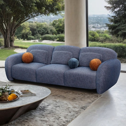 Peverell Sofa - Denim Blue