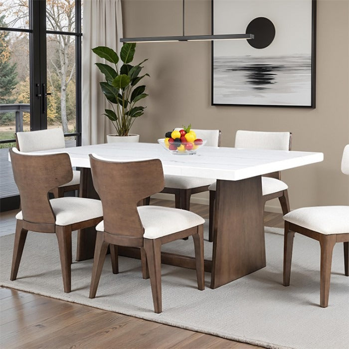 Caerwyn Dining Set - Beige